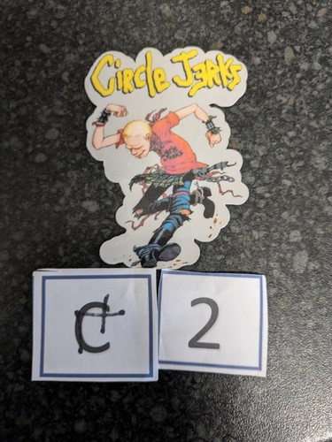 Punk themed Fridge Magnets A-J - Picture 6 of 28