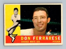 1960 Topps #477 Don Ferrarese VGEX-EX