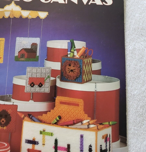 Leisure Arts PLASTIC CANVAS Projects to make for Children BOOK NEW 11 projects - Picture 3 of 4