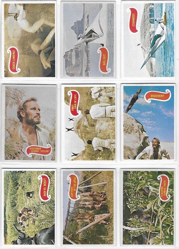 1967 Planet Of The Apes - 44 Card Basic/Base Set - Topps 1969 - Good Condition - Picture 4 of 15