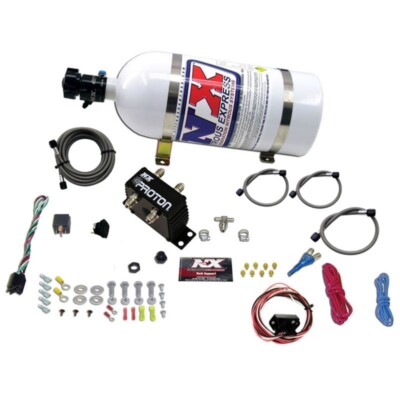 Nitrous Express 20422-10 Proton Fly By Wire Nitrous Kit with 10lb Bottle