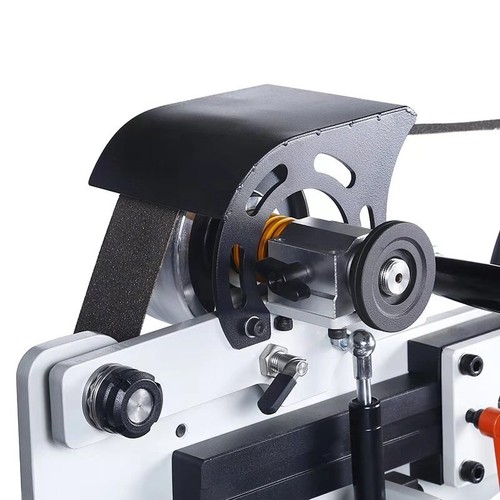 Belt Sander Knife Grinder 220V Variable Speed Polishing Machine Reversible Base - Picture 8 of 12