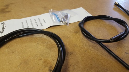 Campagnolo Ultrashift Powershift Schaltung + Bremse Außengehäuse Kabelsatz schwarz NEU - Bild 5 von 7