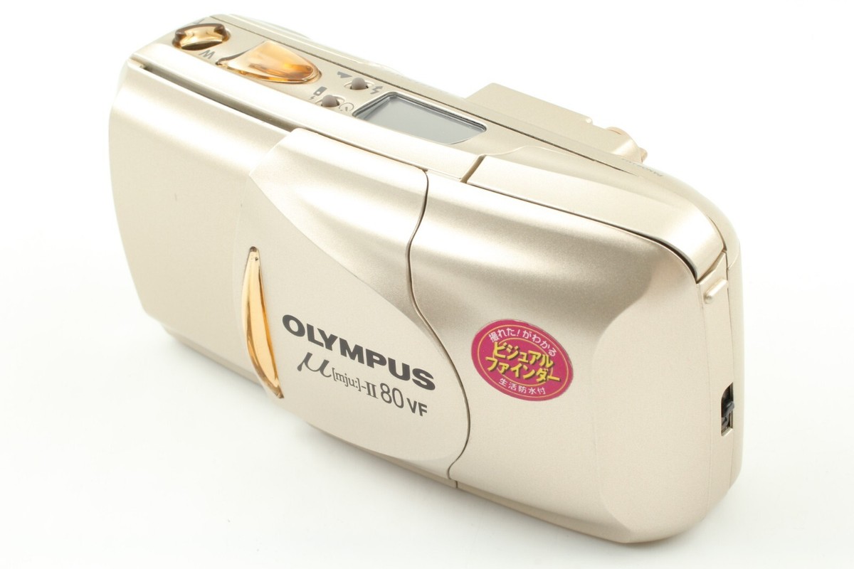 Tested [N MINT] Olympus Mju μ II 80 VF 38-80mm Zoom Compact Film Camera  JAPAN #9