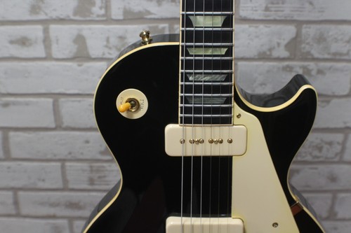 1991 GIBSON Les Paul - Standard 40th Anniversary Ebony Guitar W/Brown Hard Case. - Picture 3 of 23