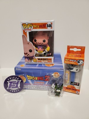 Funko POP! Dragon Ball Z Majin Buu With Chocolate Bar 846 Gamestop Mystery Box | eBay