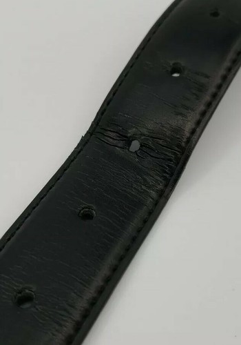 Mio Marino Collection Genuine Leather 36" Black Men's Belt #33 - Picture 4 of 6