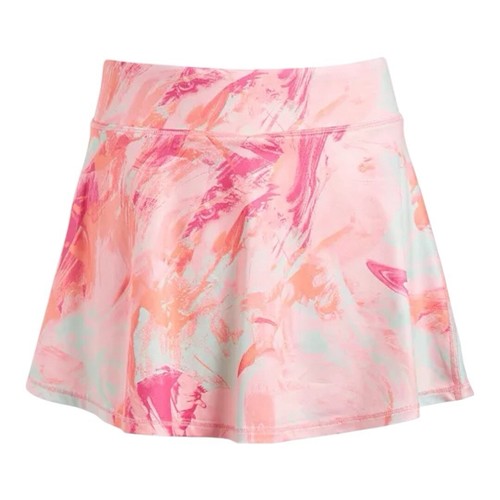 New ID IDEOLOGY Big Girls Scratched Paint Skort Pink Large