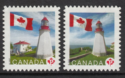 ERROR = VOLTEADO Y CORREGIDO = BK364, BK385 = FARO Canadá 2007-08 MNH ec79 - Imagen 2 de 2