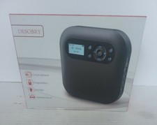 CD Player Portable, DESOBRY Bluetooth CD Player with Speakers, Portable CD Playe