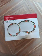 Tienshan Fine China- 2 Pieces Of Vegetable Bowls- 1 Pice If 14" Oval Platter