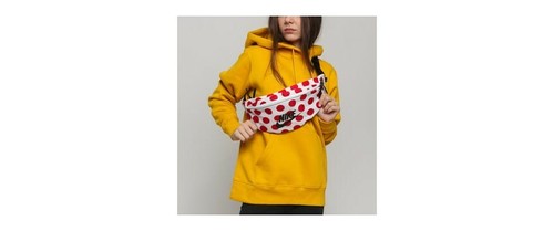 Marsupio Nike Heritage Waist Bag bianco rosso a pois (CK4287-100) molto raro! - Foto 3 di 12