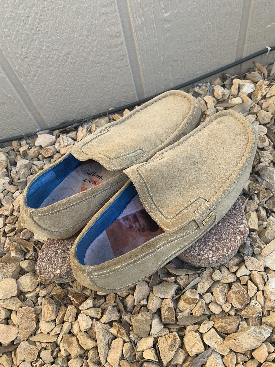 Ted Baker London Mens Beige Suede Driving Shoes Casual  display picture 2