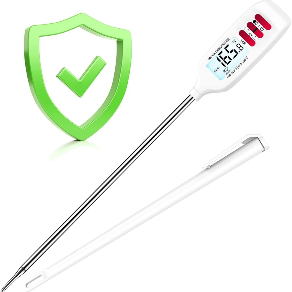 Meat Thermometer Digital, Food Thermometer for Cooking, Instant Read Thermome...