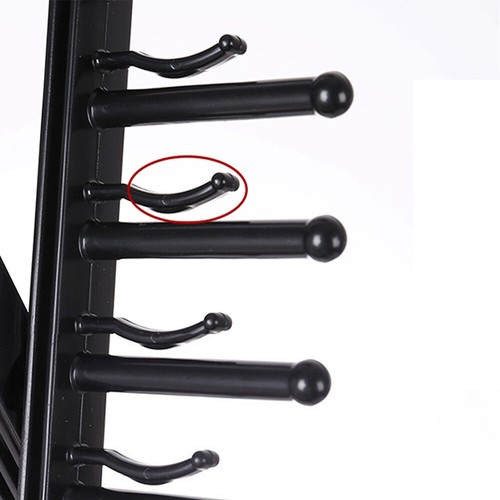 360 Degree Rotating Compact Rack Holder Adjustable Belt Scarf 20 Tie Home Hanger - Picture 3 of 11