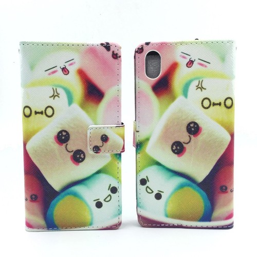 Etui Komórka Ochrona do Sony Xperia M4 Aqua Case Cover Pokrowiec Wallet Etui Bumper - Zdjęcie 5 z 6
