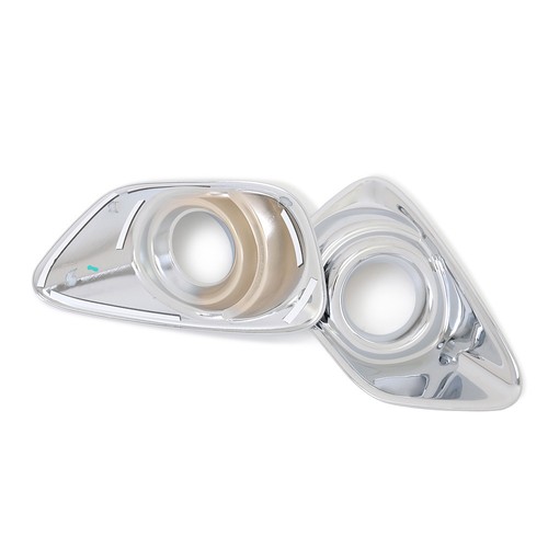 ABS Chrome Front Fog light lamp Cover Trim For Jeep Compass 2011-2015 - Picture 8 of 8