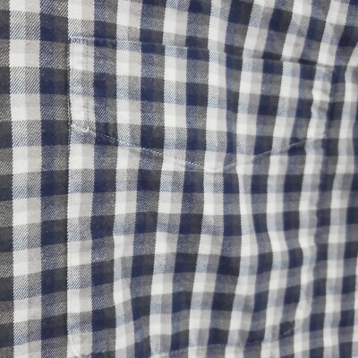 Kamakura 400 Madison Makers Shirt Men 15 Blue White Japan