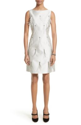 st john a line dress NWT St. Mikado Embellished A-Line Pale Jasmine size 10 $1595 This St event:Formal Backless Prom Dresses Backless US Size:Custom Size