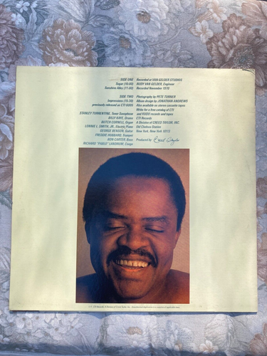 Stanley Turrentine – Sugar Vinyl LP 1973 CTI 8006 RVG VG+/VG+ - Picture 2 of 5
