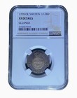 1778 Sweden 1/12 Riksdaler – Ngc Xf Details – Silver Coin, Low Mintage