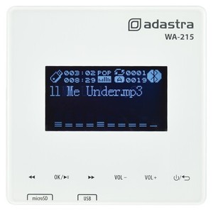 Adastra Wa-215 Wall Mount Amplifier Media Player With Bluetooth