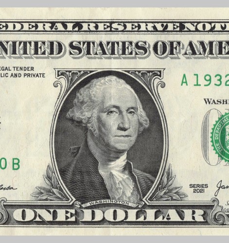 1932 2000 Tombstone Date Note Fancy Serial Number One Dollar Bill - Picture 5 of 12