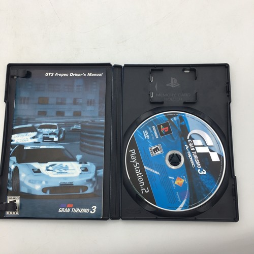 Gran Turismo 3 A-Spec PlayStation 2 PS2 Black Label Complete - Picture 3 of 4