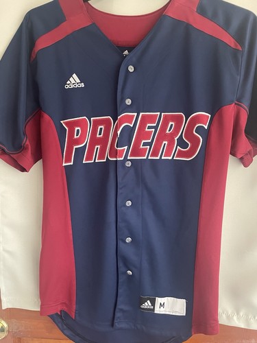 Pacers #21 Shirt jersey Men’s Size Medium. Climalite Adidas. Blue & Red. - Picture 2 of 13