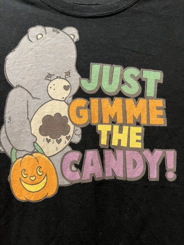 Vtg 2006 Care Bears Women’s L 11-13 Just Gimme The Candy Halloween - Picture 2 of 5