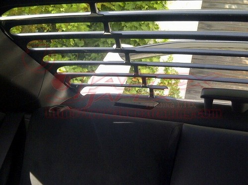 Persiana para ventana trasera TRD 86 ZN6 todos los modelos negro mate MS317-18001 - Imagen 3 de 3