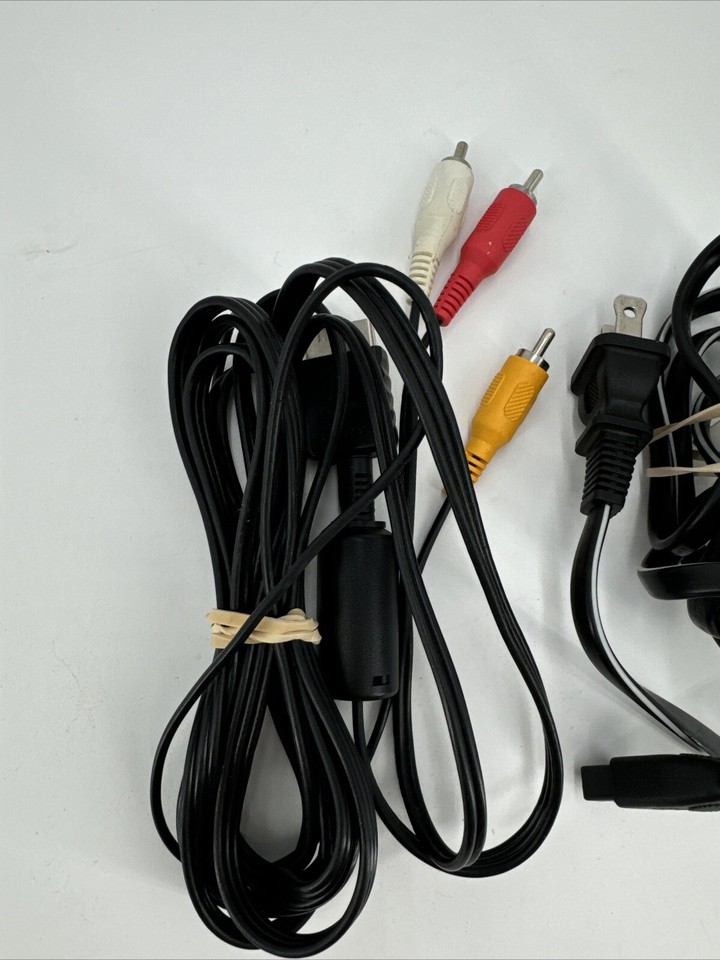 PS1/PS2 FAT Playstation 2 Hookup Connections Power Cord Composite AV