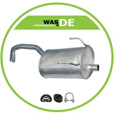 Auspuff Endschalldämpfer Fiat Panda 1.1 & 1.2 Schrägheck Bj.ab 2003- Ford KA 1.2