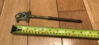 Vintage cast iron brass  Fireplace Poker brass handle Wire Haired Fox Terrier DN