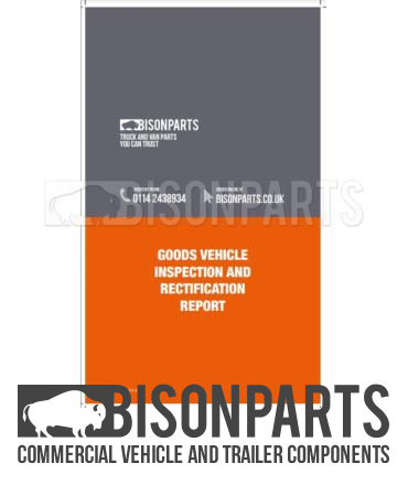 Tachpro PSV Public Service Vehicle Inspection Maintenance Pad Bus/Coach 100211L* - Picture 11 of 12