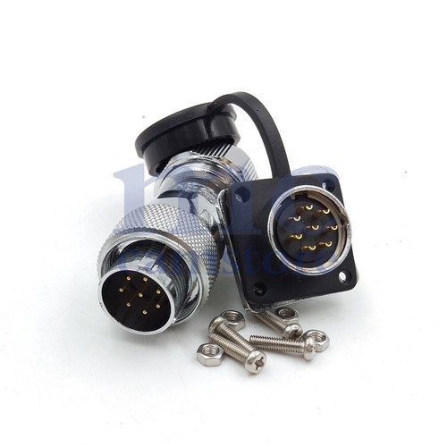WS20 8 Pin Waterproof Aviation Connector IP67 Plug Socket,Electrical Connector - Picture 6 of 6