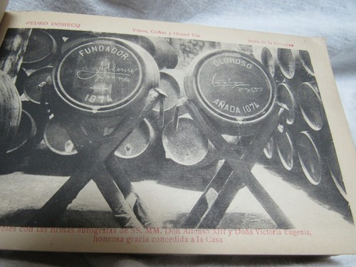 Álbum de 50 postales de principios de 1900 Pedro Domecqy Cuba vino coñac ¡¡¡RARO!!!! - Imagen 10 de 12
