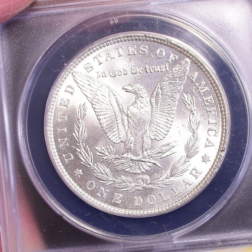 1886 Morgan Dollar - ANACS MS62 (#57104-L) - Picture 8 of 12