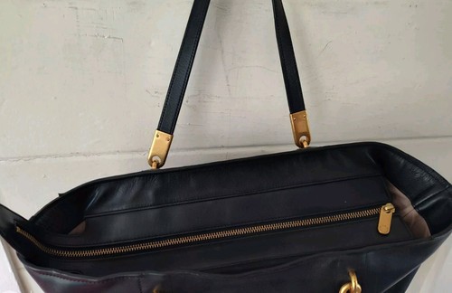 Marc By Marc Jacobs Black Leather Tote Bag Large - Picture 9 of 16