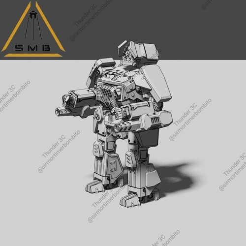 Thunderbolt TDR-3c | Wargaming Miniatur | SMB - Bild 9 von 10