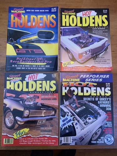 Revista Street Machine Hot Holdens Nº 1-4