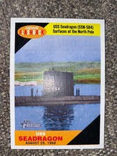 2009 Topps Heritage News Flashbacks #NF6 USS Sea Dragon Baseball Card SP