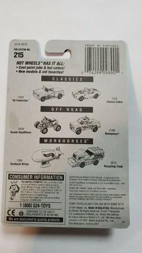 HOT WHEELS COLLECTOR SERIES # 1-300 YOU SELECT COLLECTOR NUMBER - Picture 183 of 263
