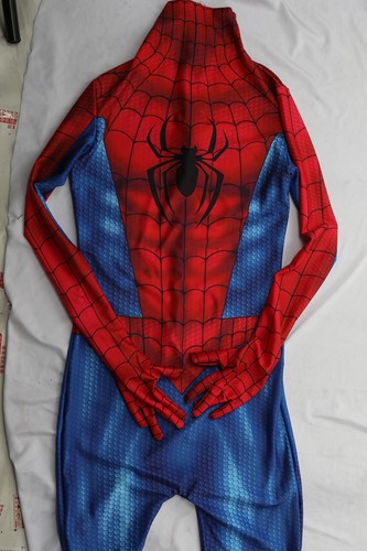 Classics Spider-Man Overall Cosplay Kostüm Superheld Männer Bodysuit Halloween - Bild 23 von 25