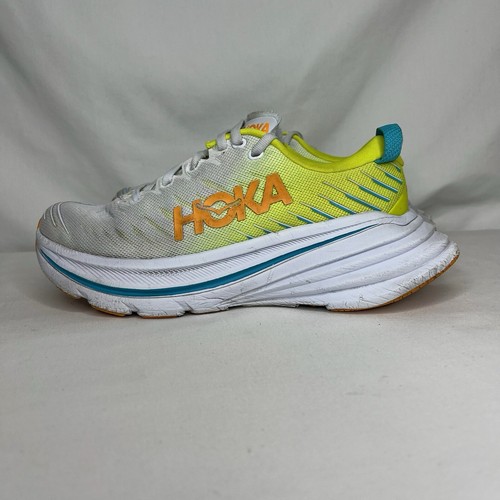 Hoka One One Bondi X White Evening Primrose Men's Size 6.5B - Picture 2 of 17