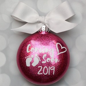baby announcement ornament