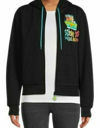 Scooby-Doo Juniorenfiguren im Auto Neuheit Reißverschluss Pull Hoodie neu mit Etikett! Kostenloser Versand! - Bild 4 von 5