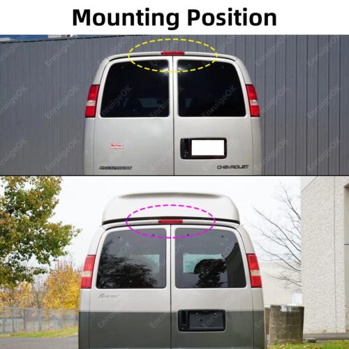 Bremslicht Rückfahrkamera für Chevy Express GMC Savana Van 03-2019 05 07 15 16 - Bild 3 von 16