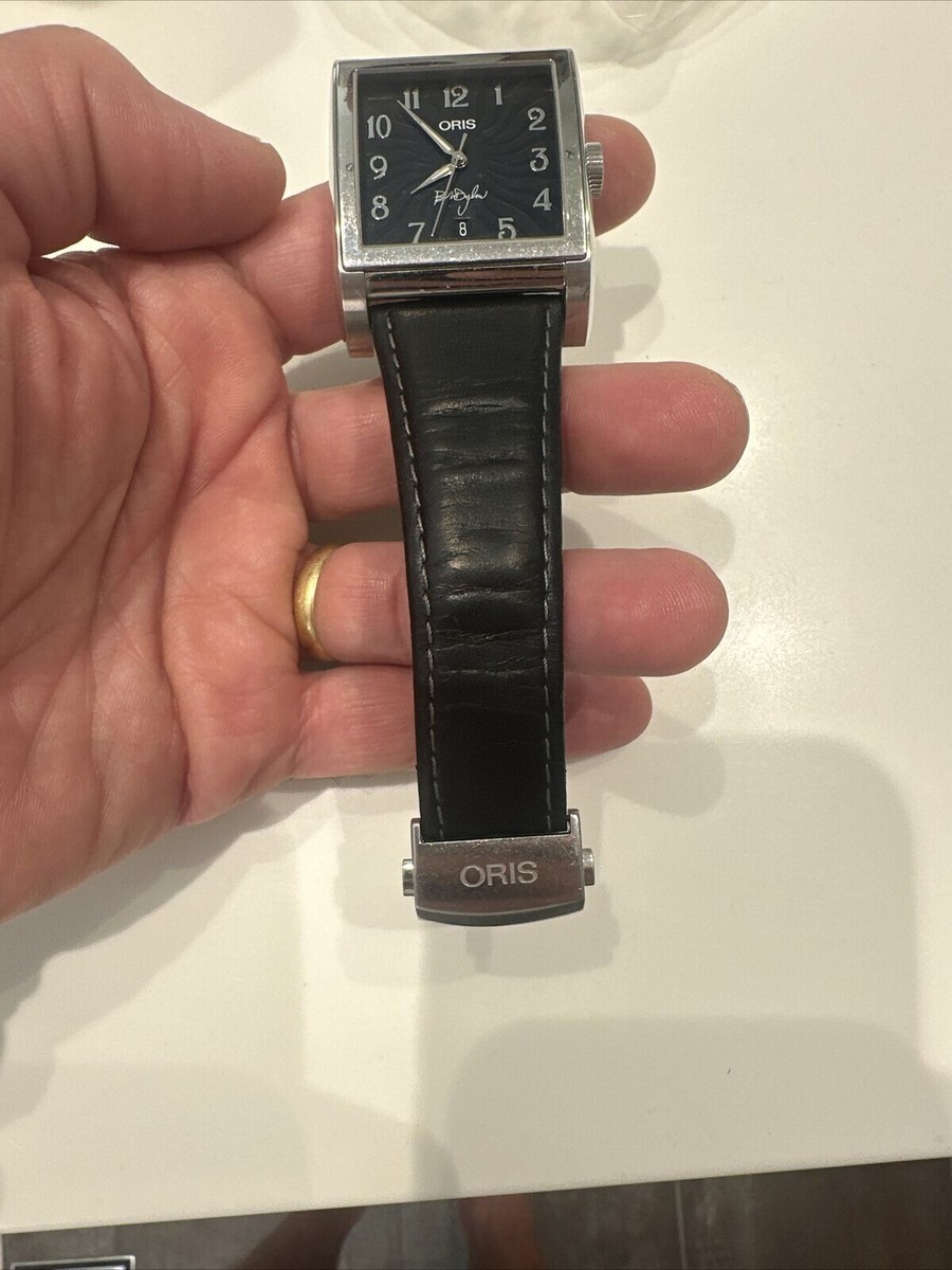 genuine ORIS 26mm BOB DYLAN LIMITED EDIT leather strap Case 7618 o37.8mmx39mm eBay