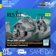 Reskit RSU32-0140 1/32 Mirage 2000N cockpit (Detailed edition) for Kitty Hawk